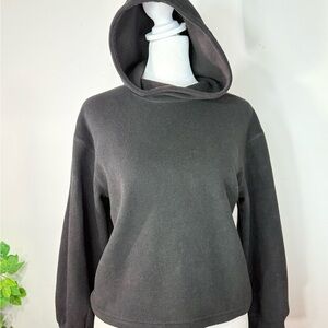 Womens Charcoal Hoodie Sweater